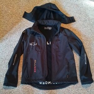 Leo Hillinger Black Jacket with Hood